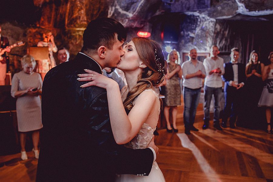 Ślub w kopalni soli w Wieliczce