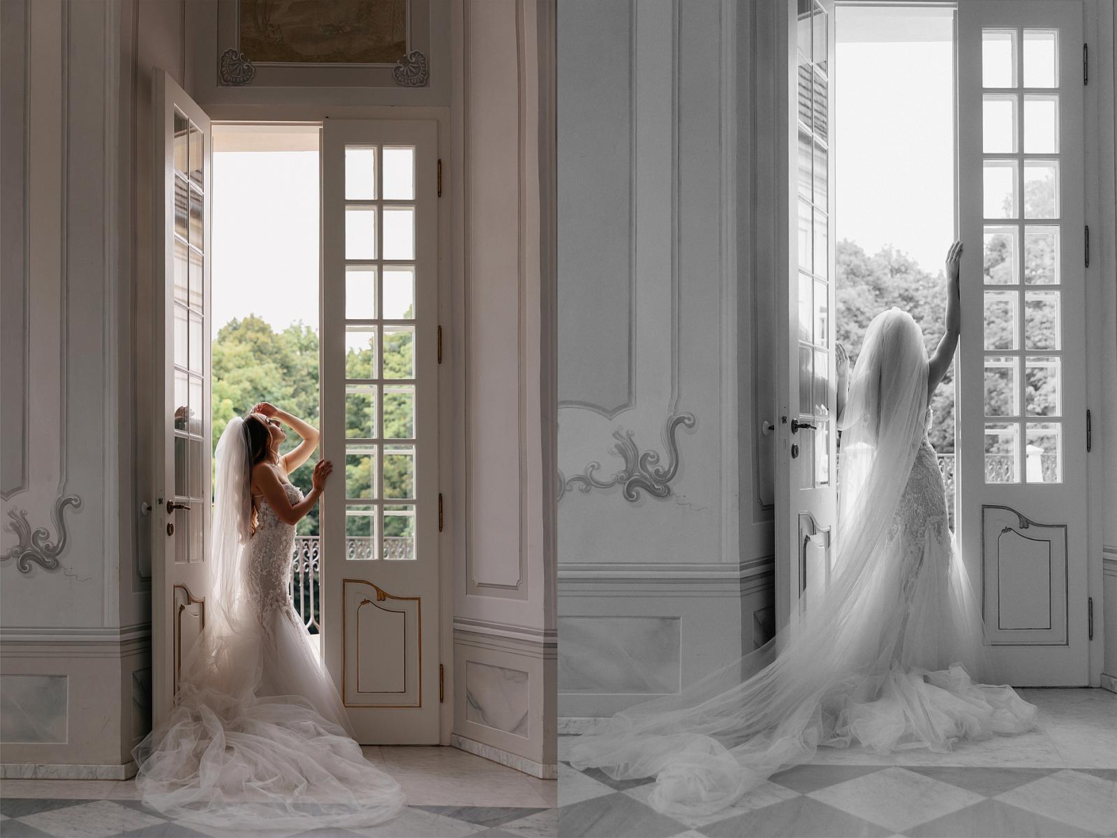 pałac w Kurozwękach fotografia ślubna Tarnów bialaramka